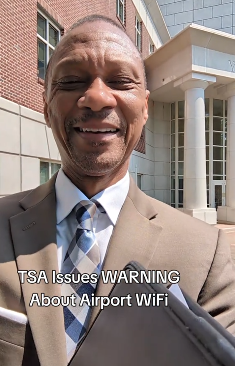 Man standing outside smiling